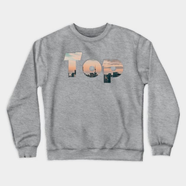 Top Crewneck Sweatshirt by afternoontees